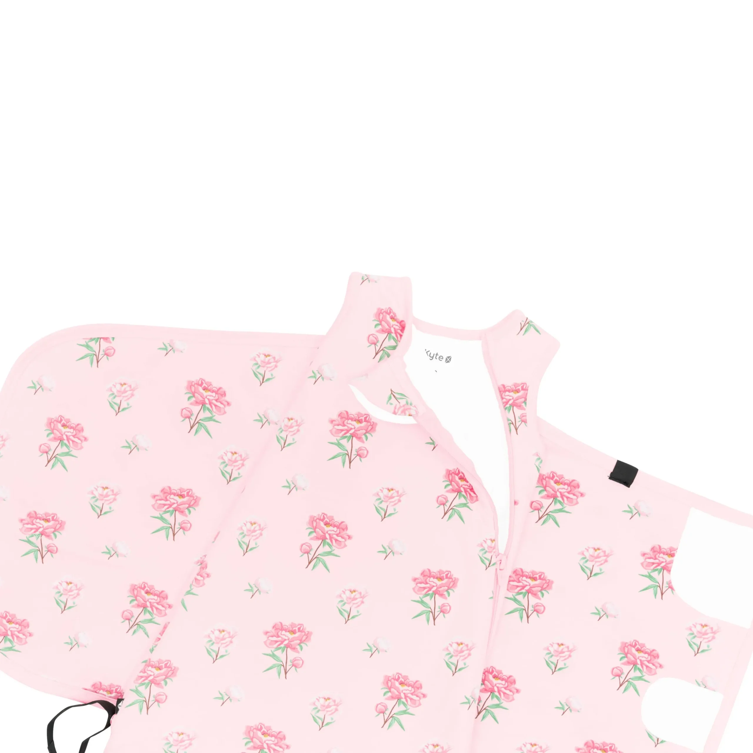 New Kyte Baby Sleep Bag Swaddler in Sakura Peony 1.0
