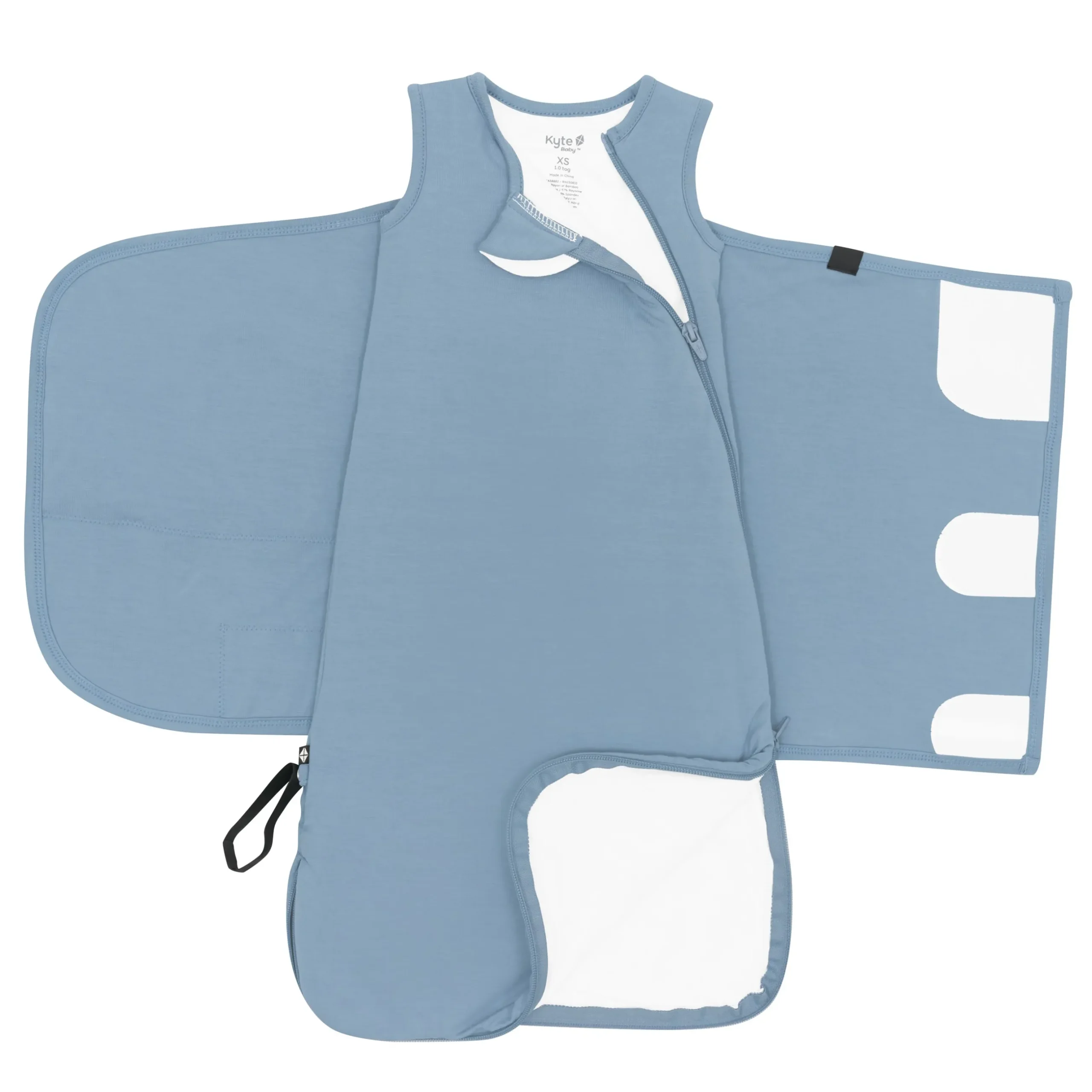 Best Kyte Baby Sleep Bag Swaddler in 1.0 Slate