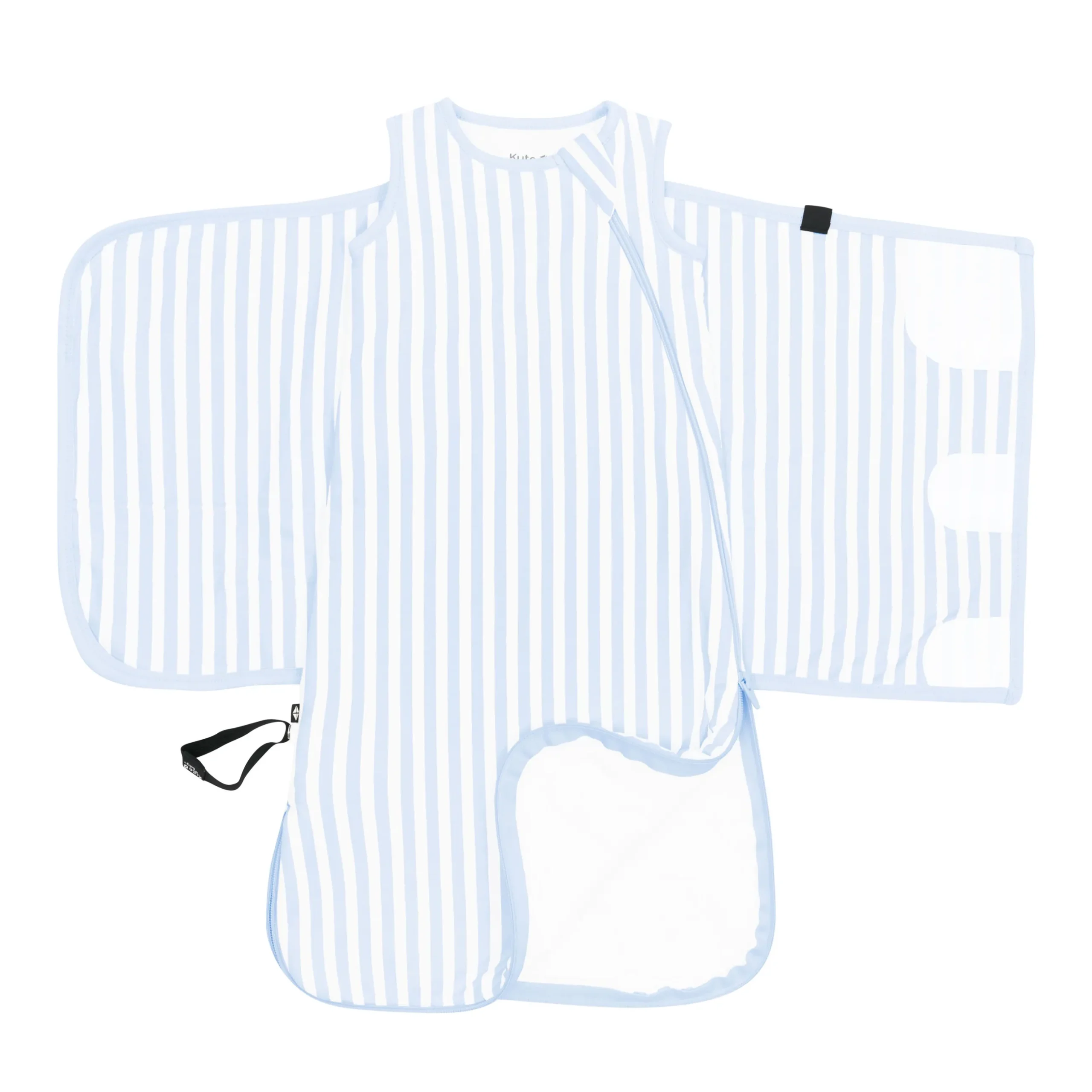 Kyte Baby Sleep Bag Swaddler in Small Mist Stripe 1.0
