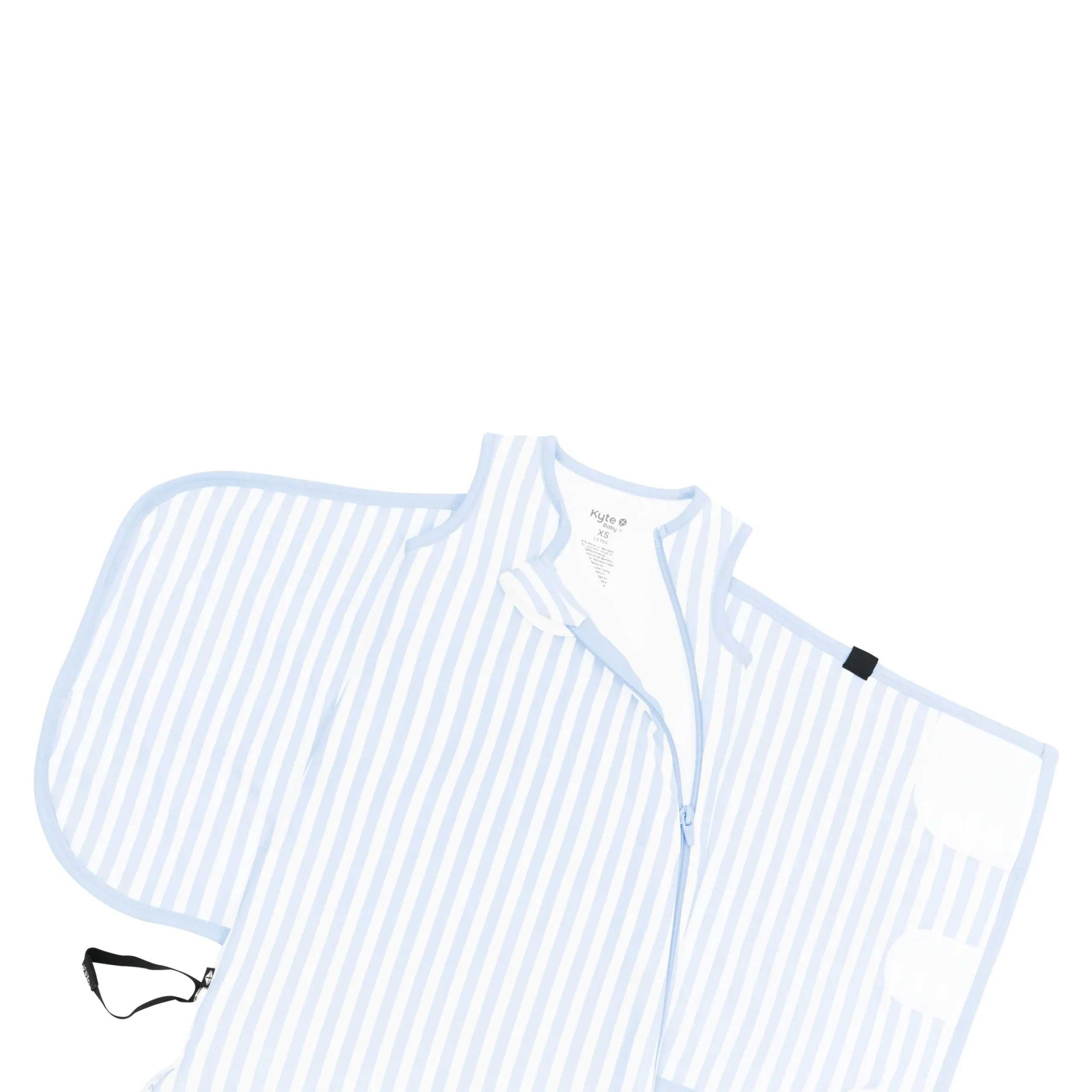 Kyte Baby Sleep Bag Swaddler in Small Mist Stripe 1.0