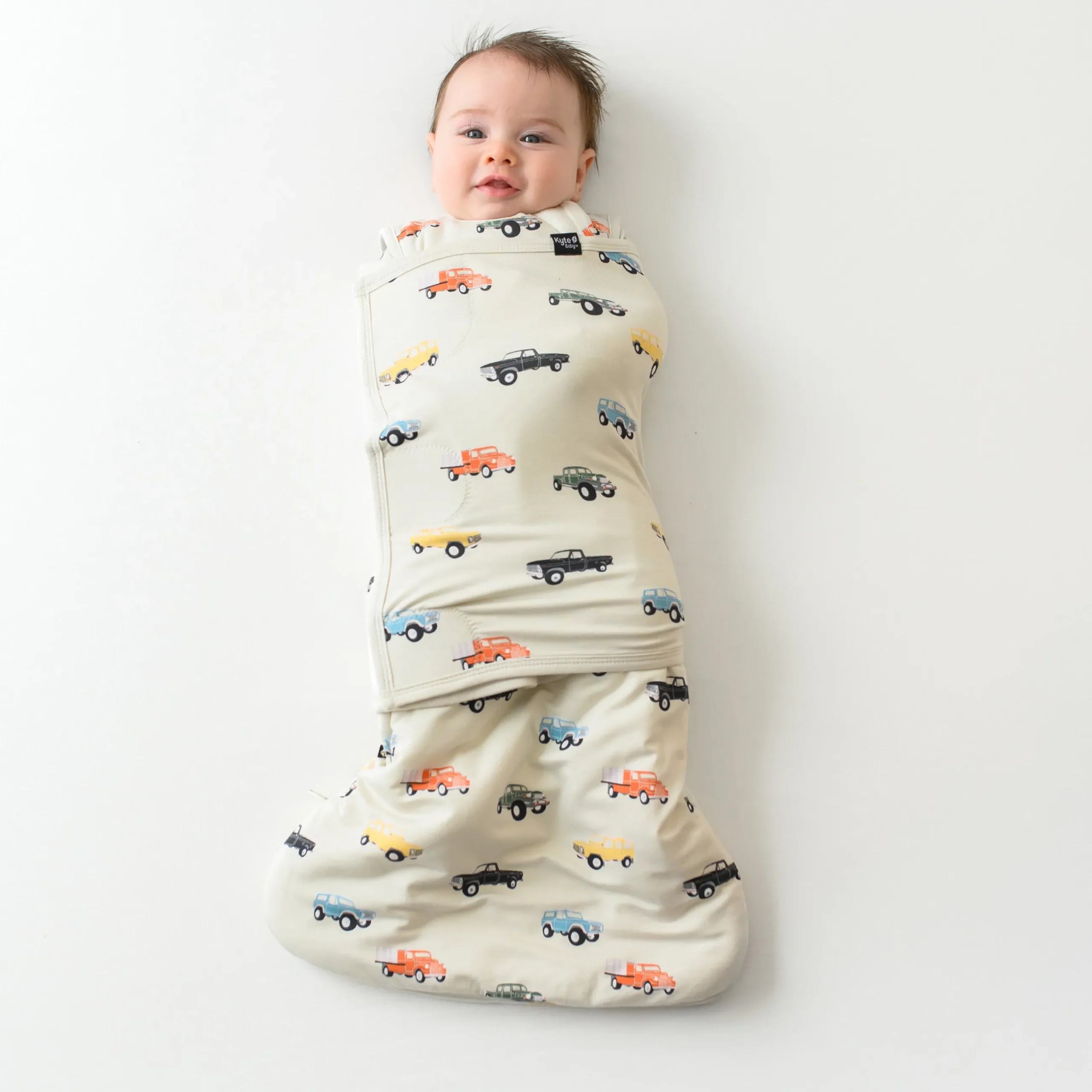 Hot Kyte Baby Sleep Bag Swaddler in 1.0 Vintage Truck