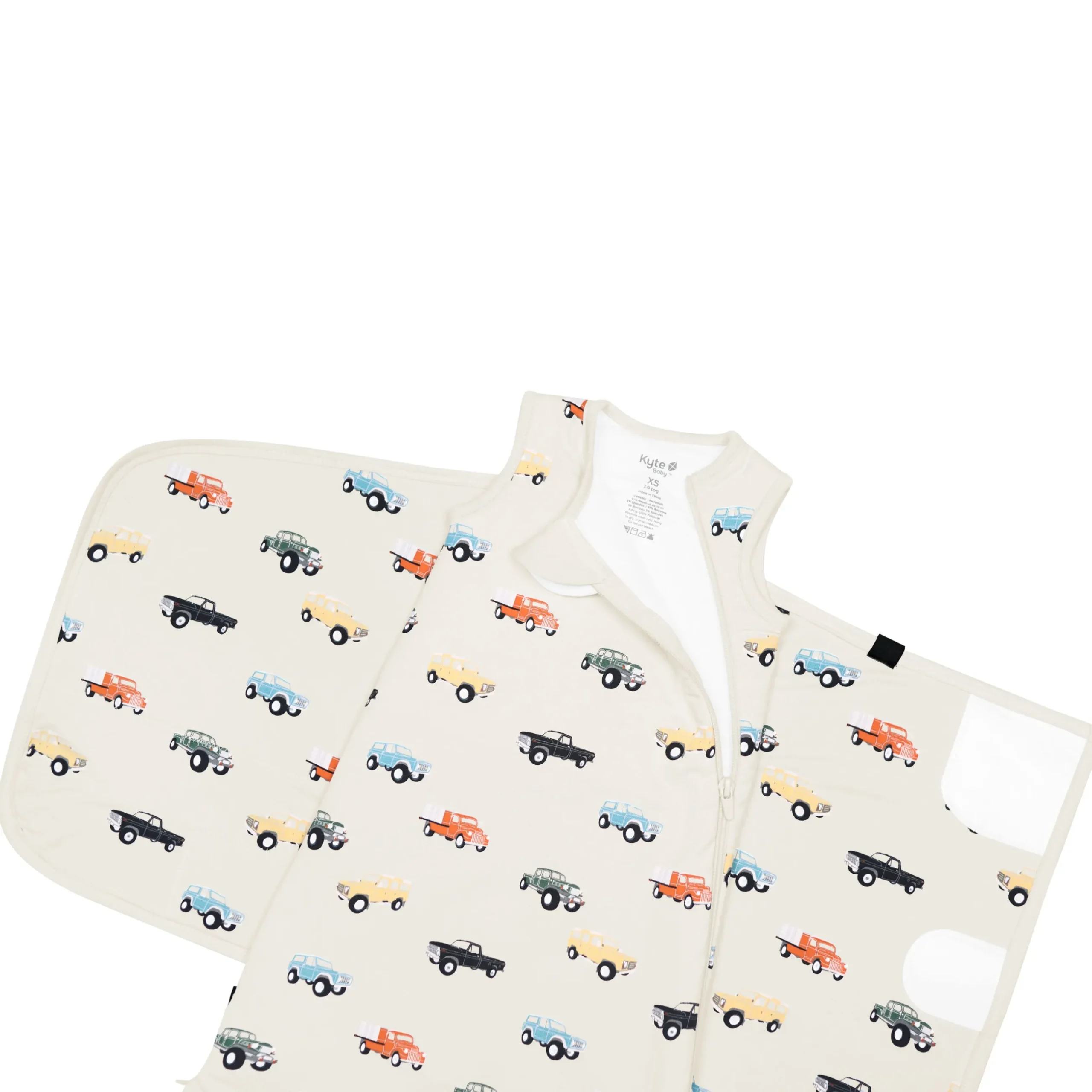 Hot Kyte Baby Sleep Bag Swaddler in 1.0 Vintage Truck