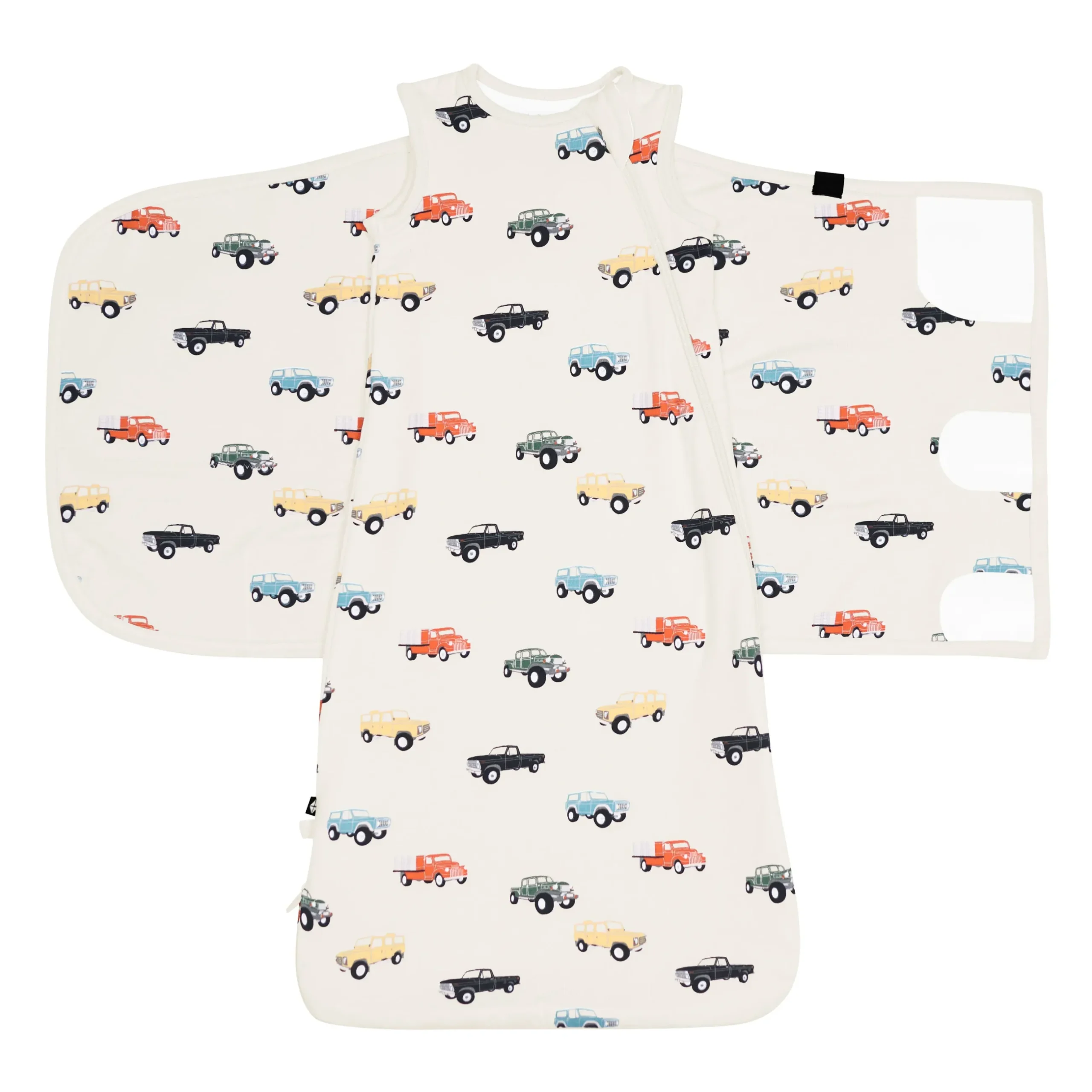 Discount Kyte Baby Sleep Bag Swaddler in 0.5 Vintage Truck