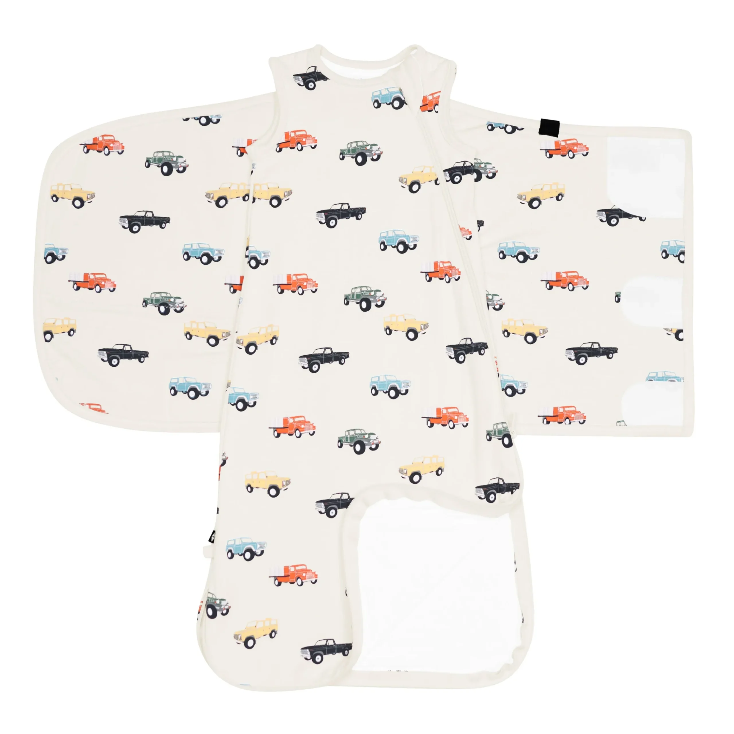 Discount Kyte Baby Sleep Bag Swaddler in 0.5 Vintage Truck
