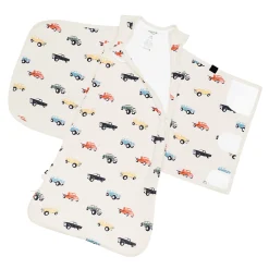Discount Kyte Baby Sleep Bag Swaddler in 0.5 Vintage Truck
