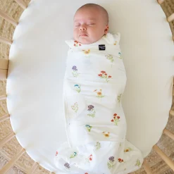 New Kyte Baby Sleep Bag Swaddler in 1.0 Wildflower