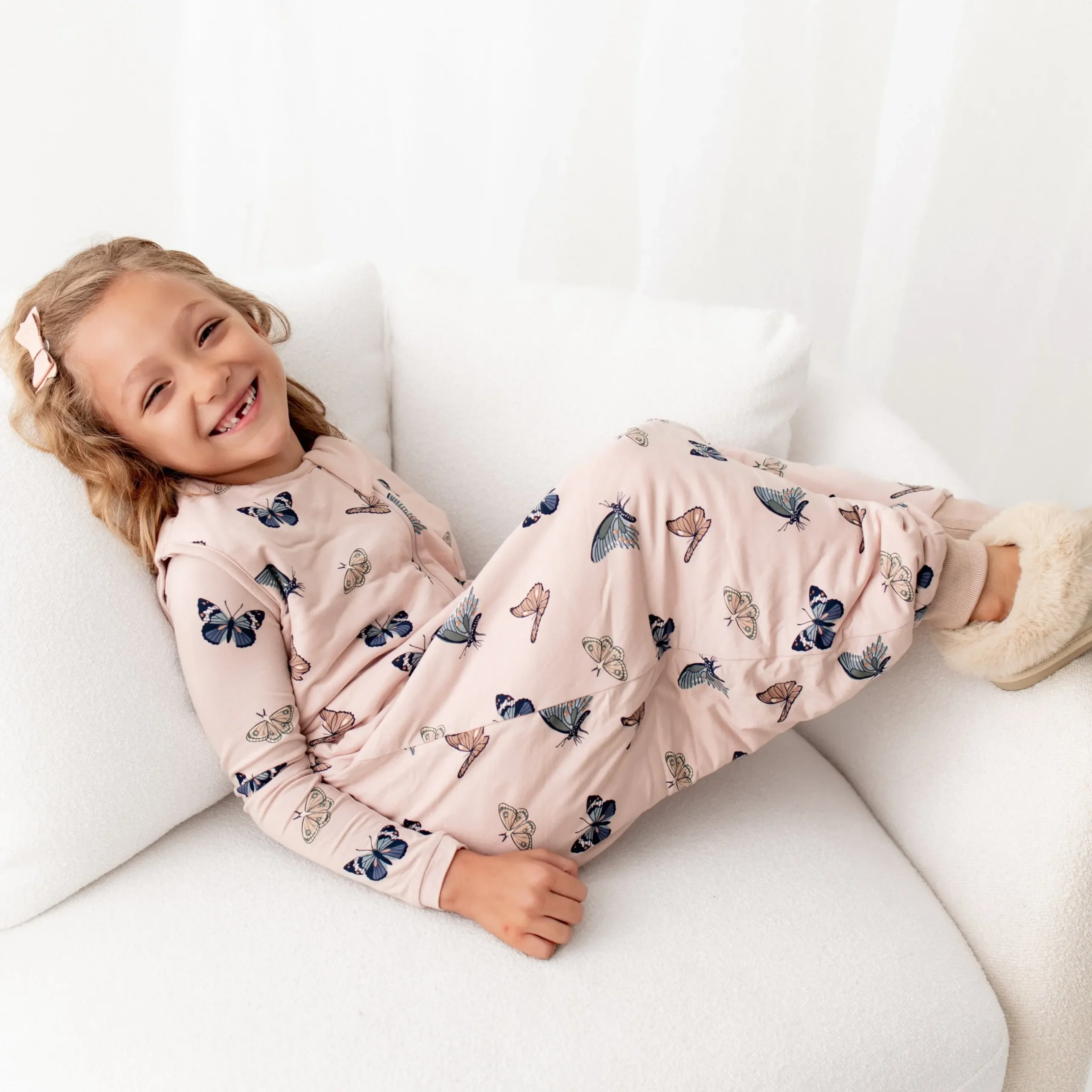 Discount Kyte Baby Sleep Bag Walker in 1.0 Blush Butterfly