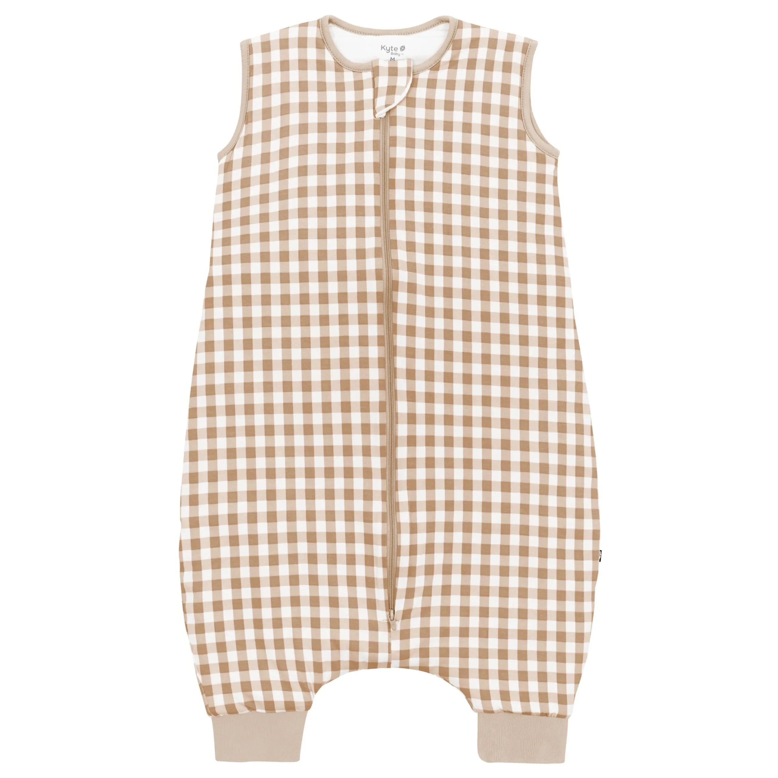 Discount Kyte Baby Sleep Bag Walker in 1.0 Gingham Bisque