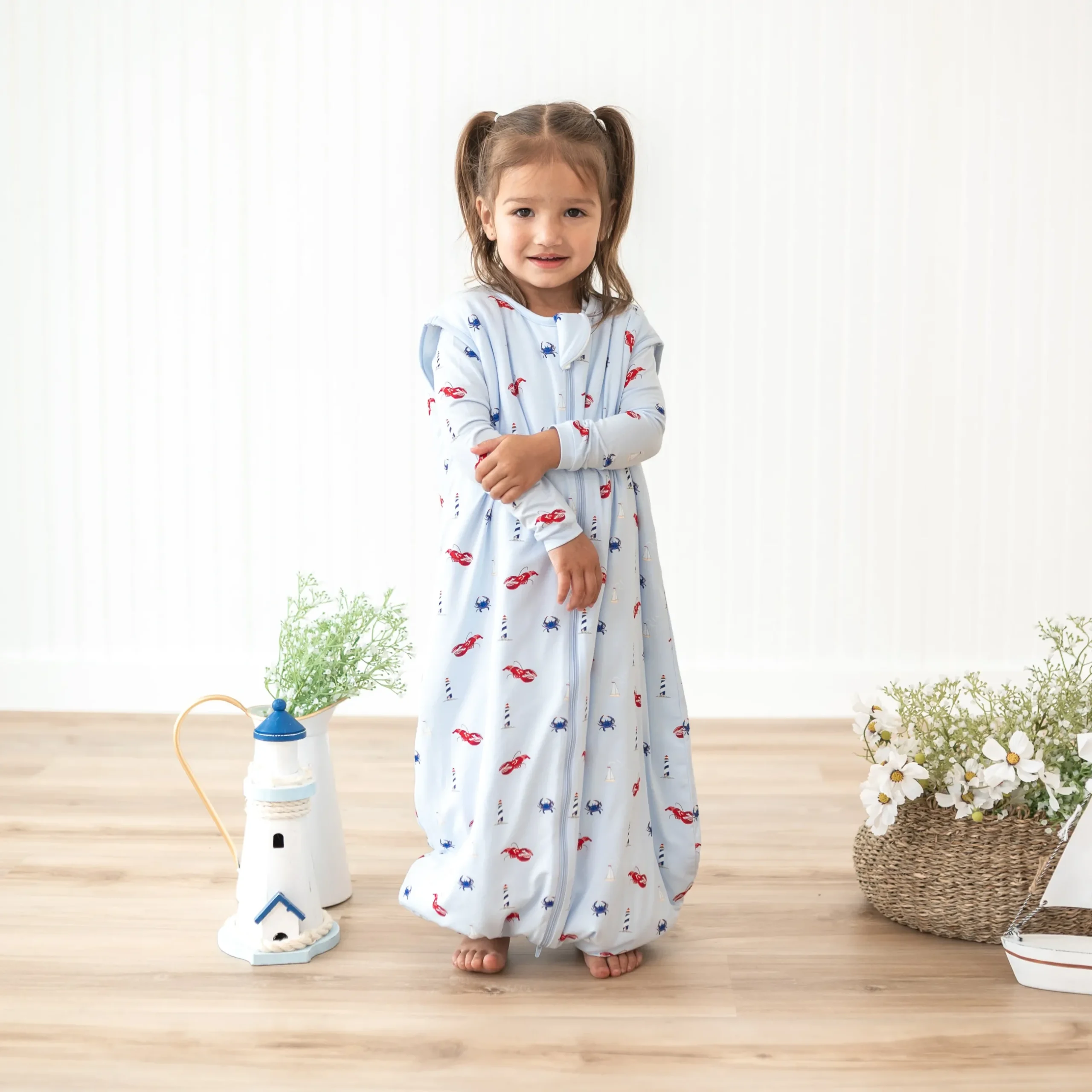 Clearance Kyte Baby Sleep Bag Walker in 1.0 Harbor