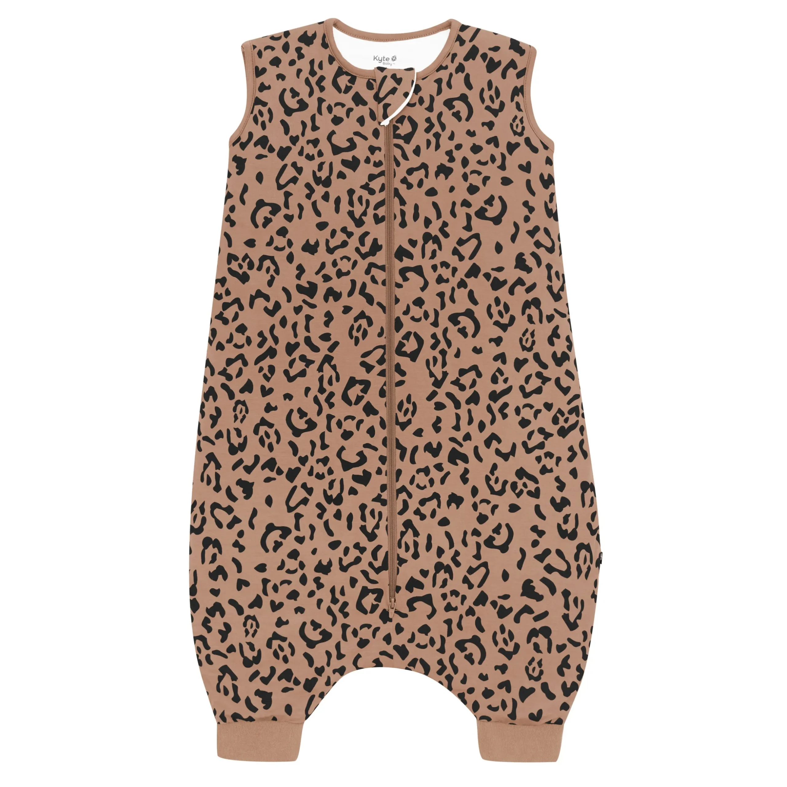 New Kyte Baby Sleep Bag Walker in 1.0 Latte Leopard