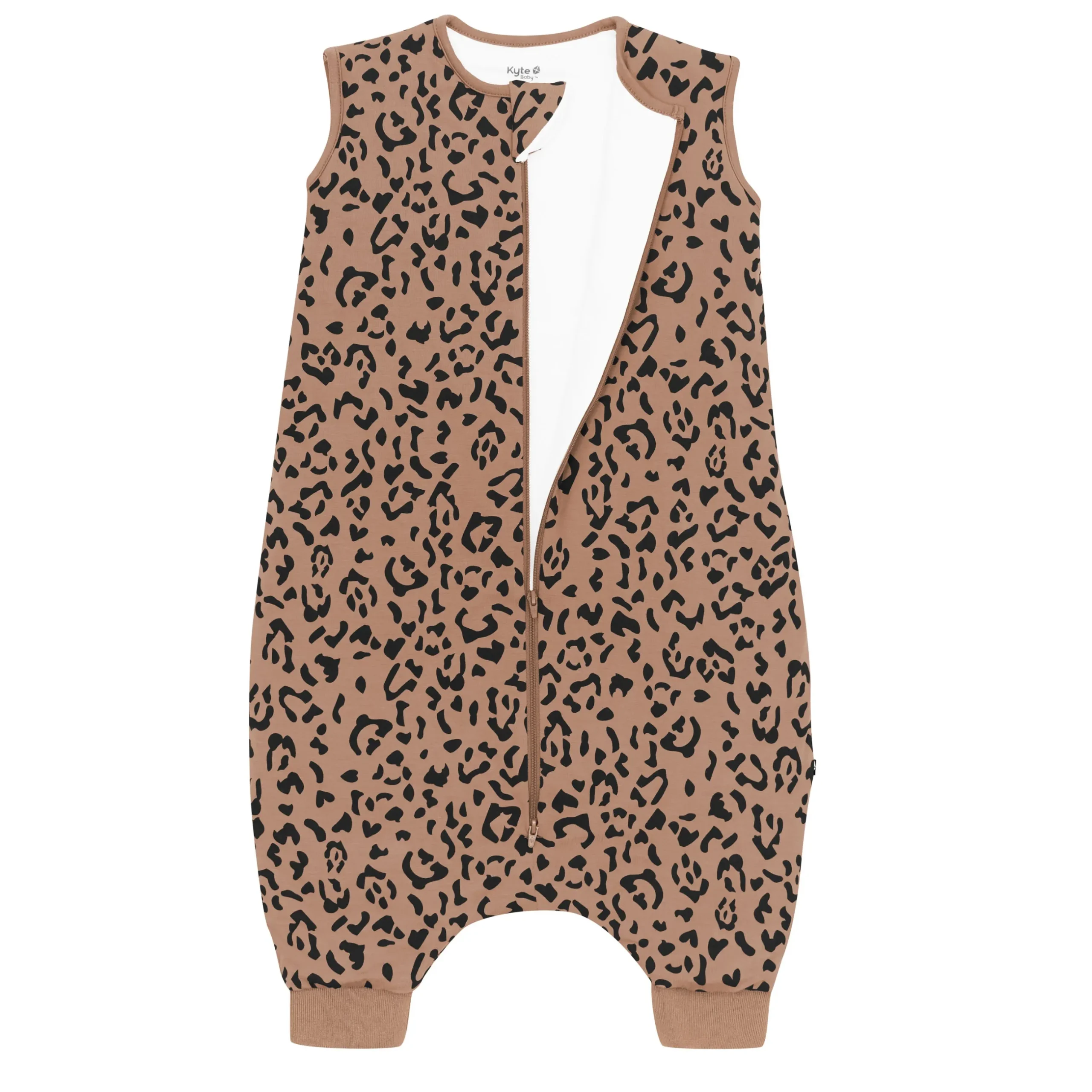 New Kyte Baby Sleep Bag Walker in 1.0 Latte Leopard