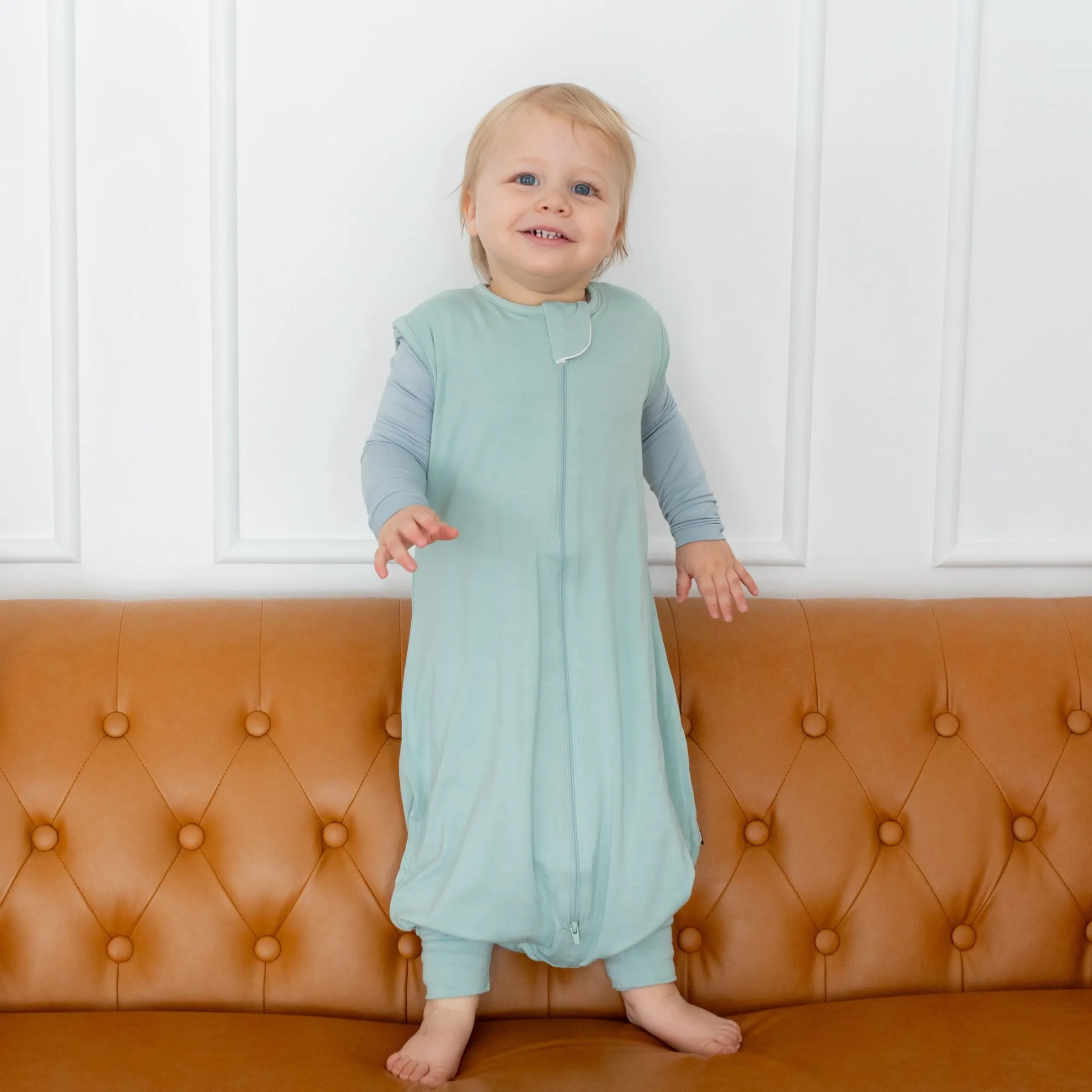 Clearance Kyte Baby Sleep Bag Walker in 0.5 Sage