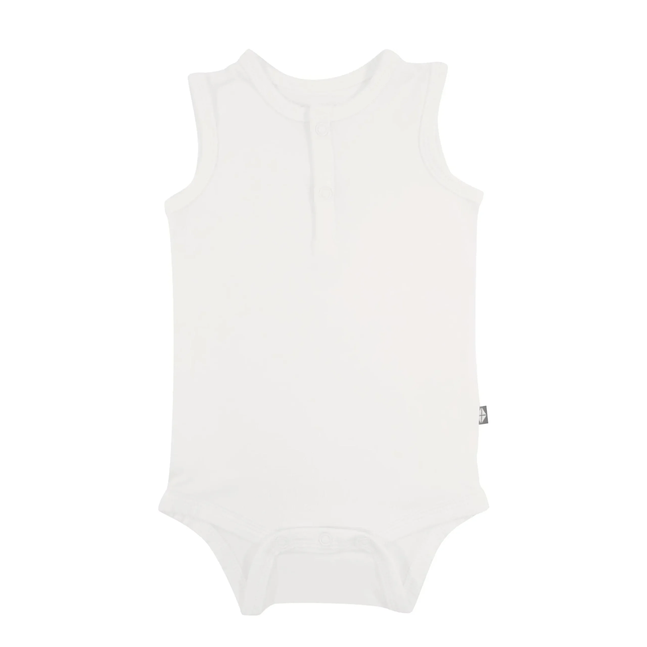 Sale Kyte Baby Sleeveless Bodysuit in Cloud
