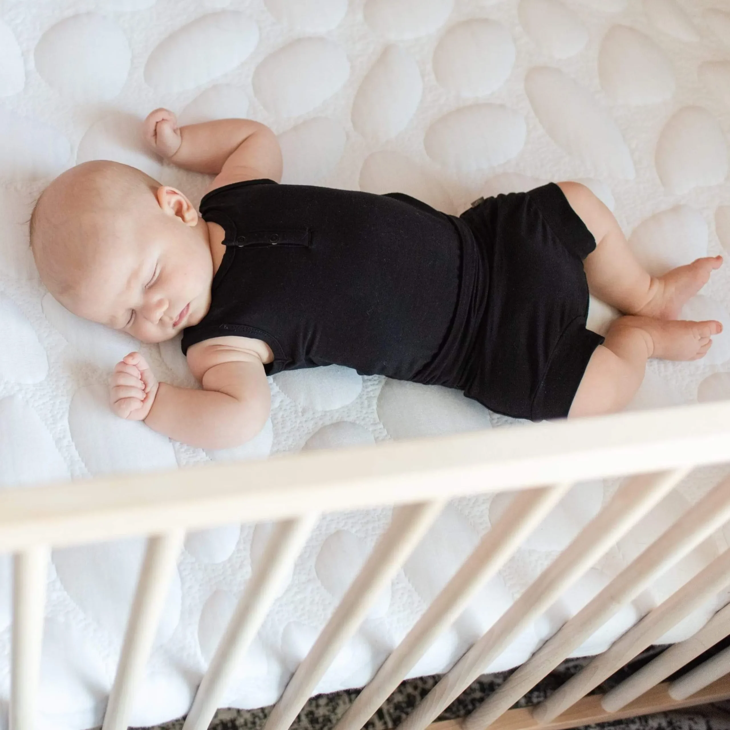 Hot Kyte Baby Sleeveless Bodysuit in Midnight