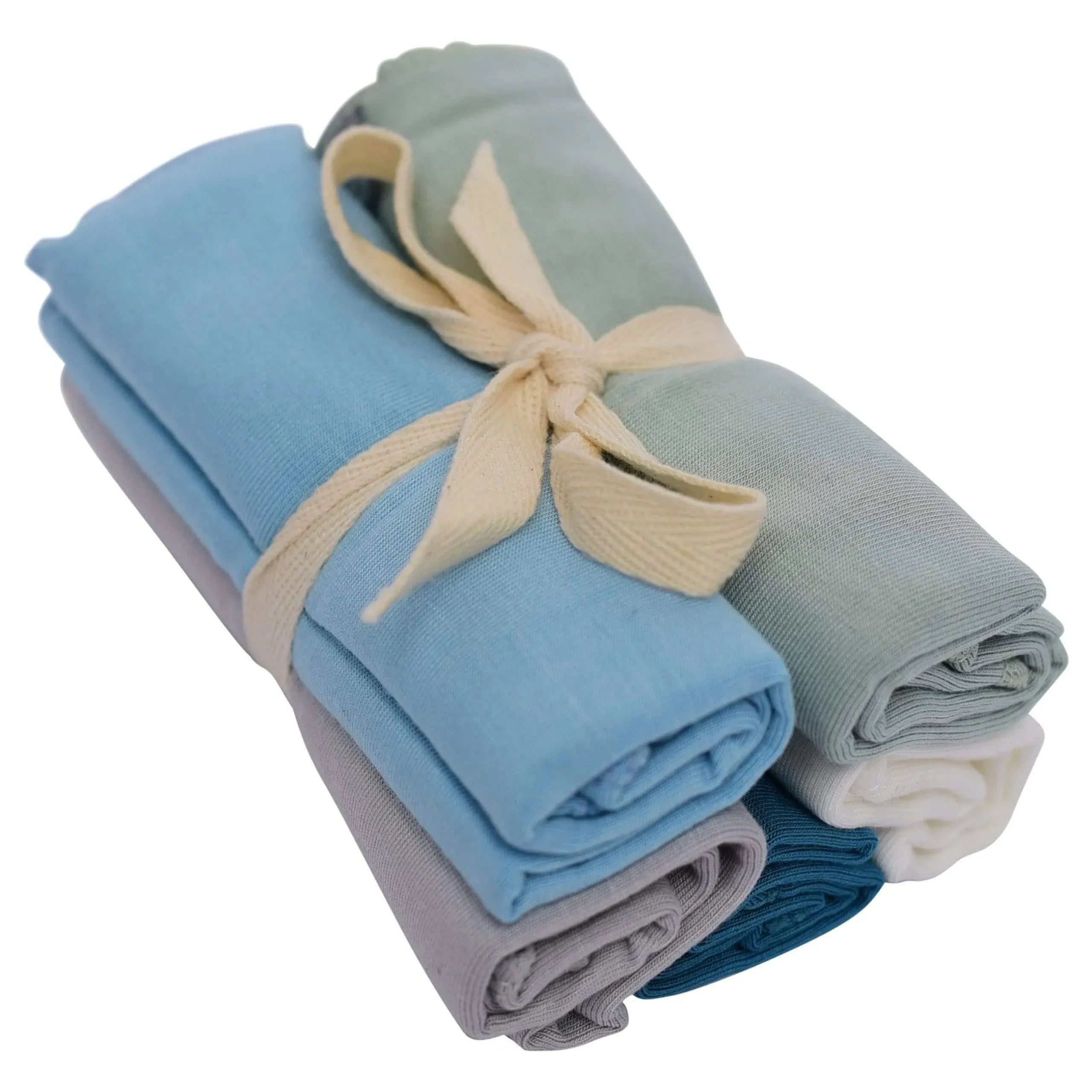 Online Kyte Baby Solid Washcloth Combo 5-Pack in Cool Multi