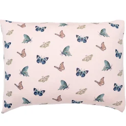 Outlet Kyte Baby Standard Pillowcase in Blush Butterfly