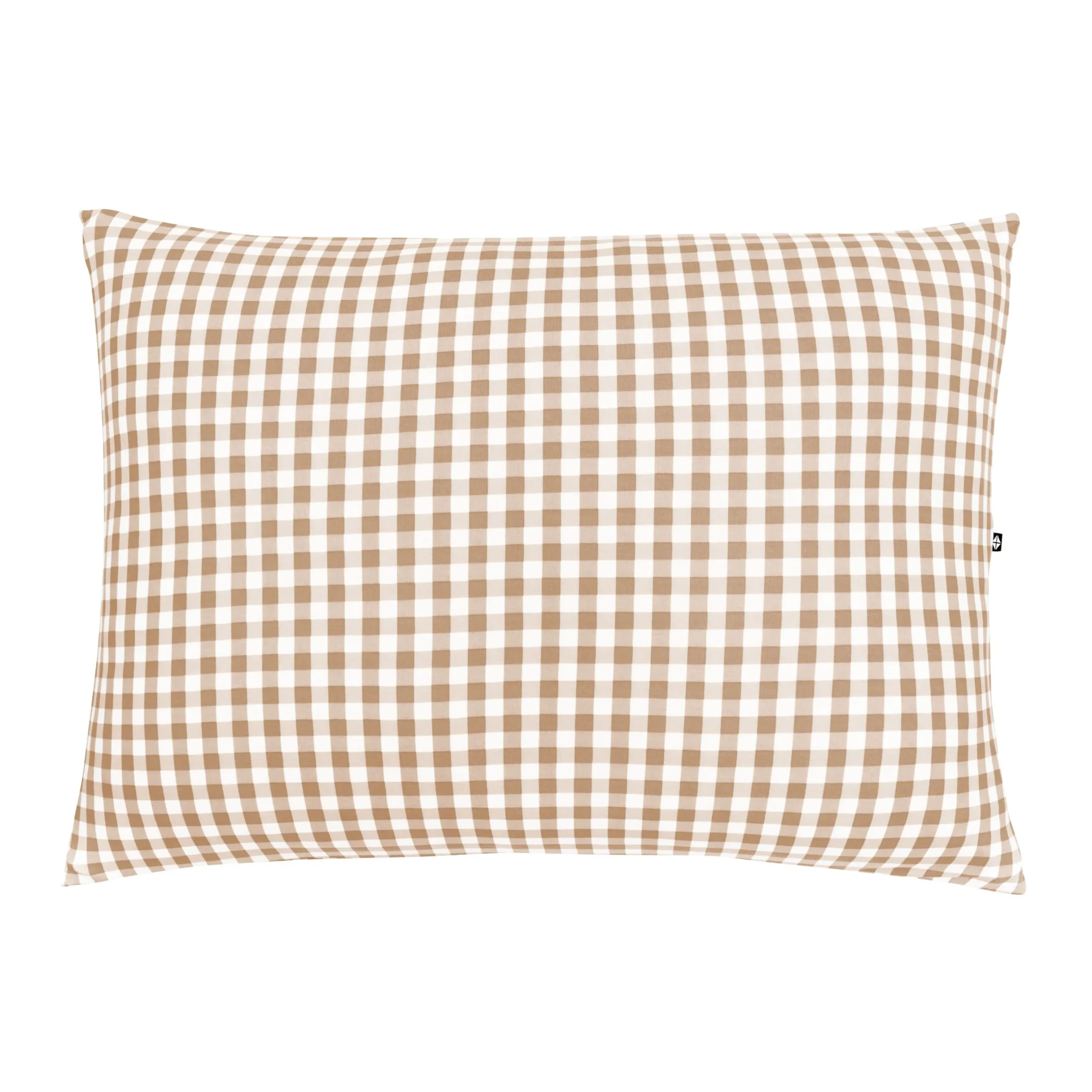 Outlet Kyte Baby Standard Pillowcase in Gingham Bisque