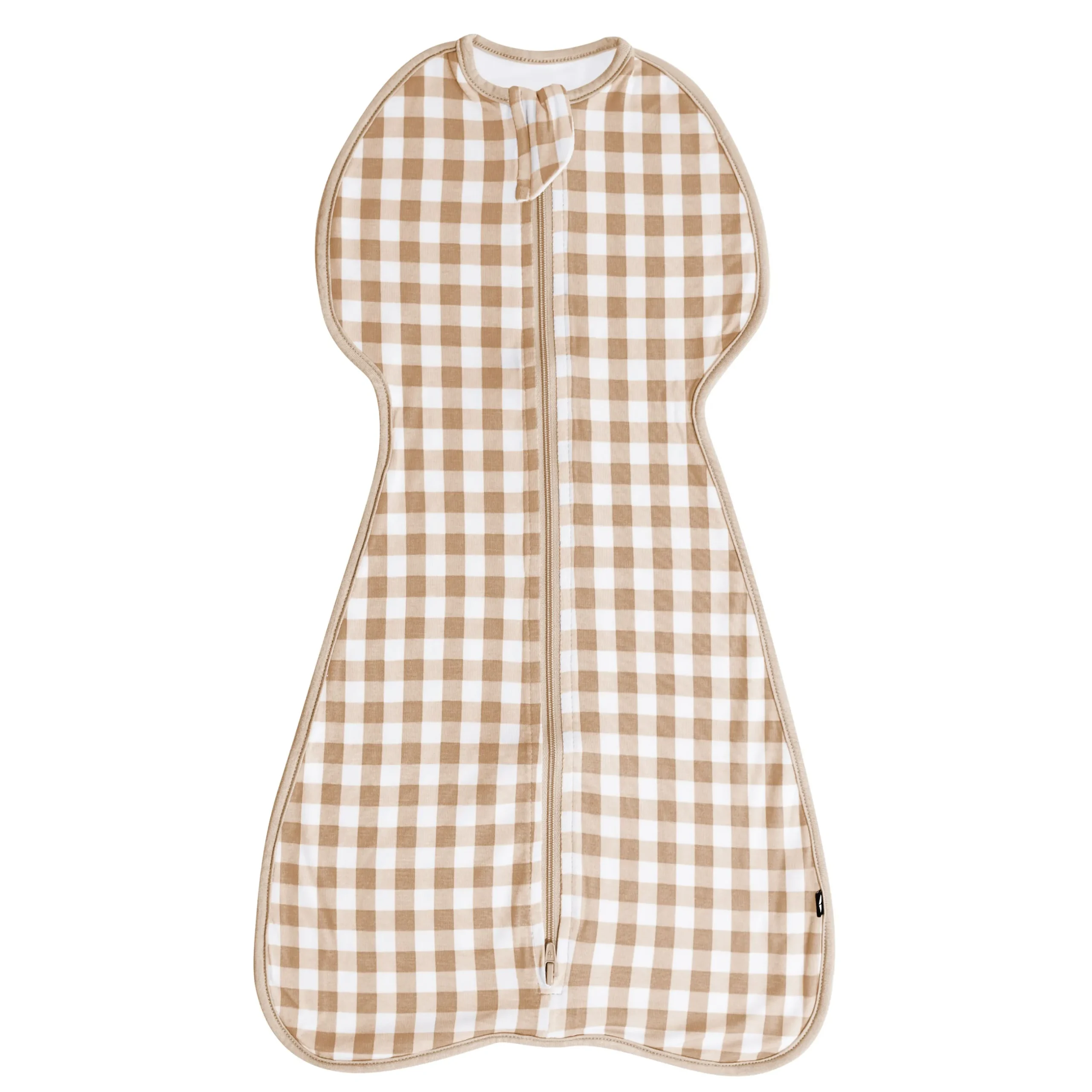Best Kyte Baby Swaddle Bag in 0.5 Gingham Bisque