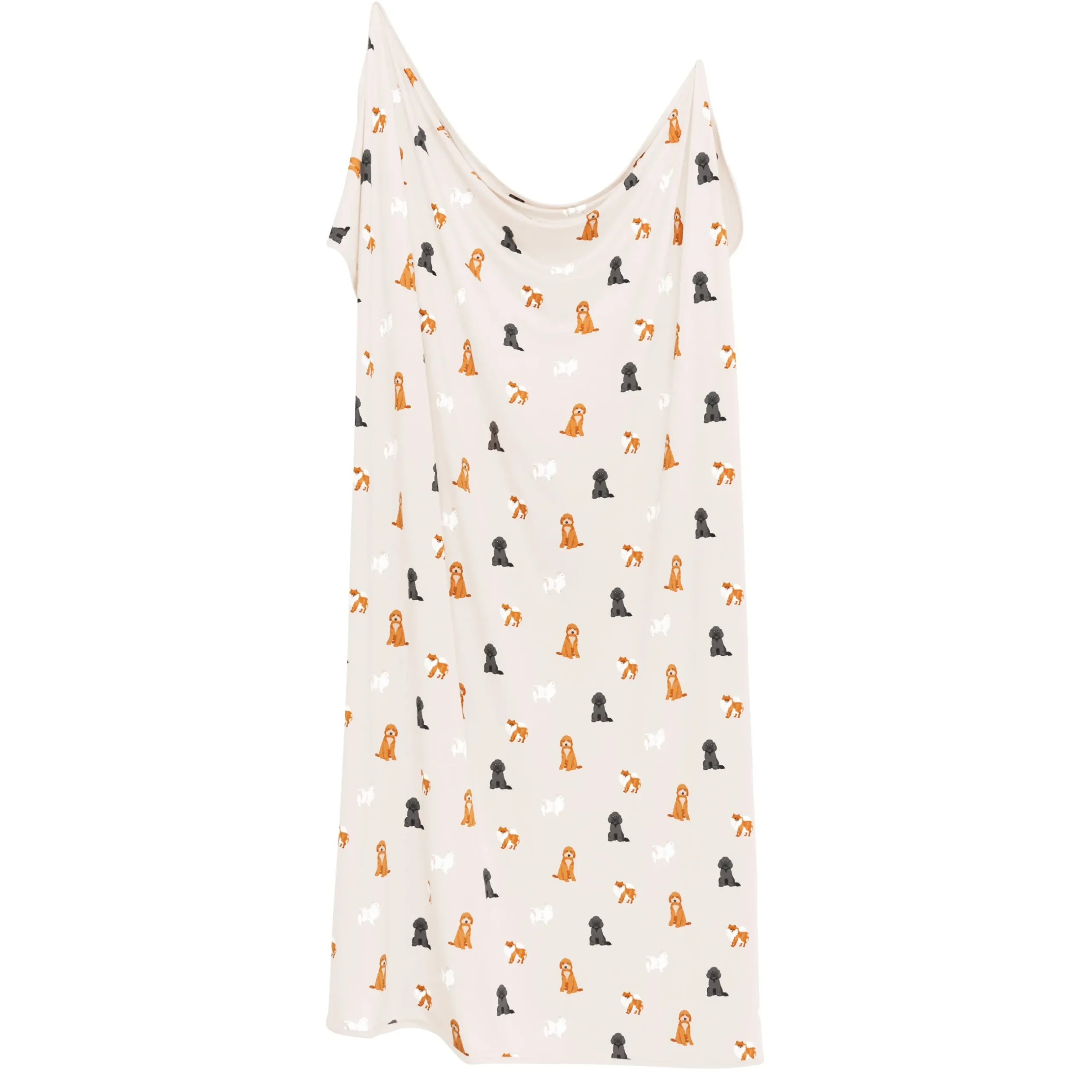 Clearance Kyte Baby Swaddle Blanket in Fluffy Dog