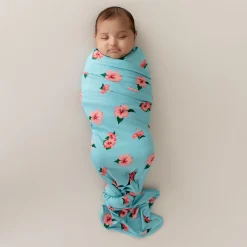 Discount Kyte Baby Swaddle Blanket in Hibiscus