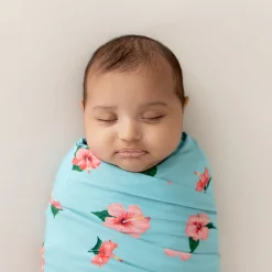 Discount Kyte Baby Swaddle Blanket in Hibiscus