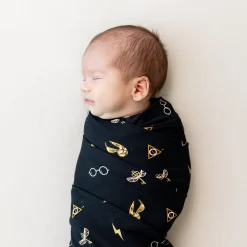 Outlet Kyte Baby Swaddle Blanket in Midnight Icon