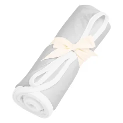 Clearance Kyte Baby Swaddle Blanket in Storm with Cloud Trim