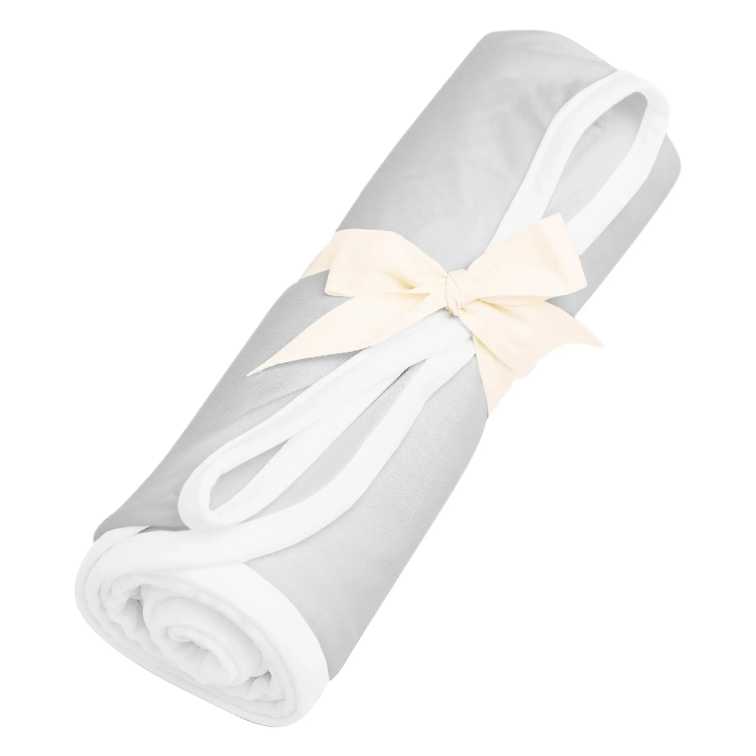 Clearance Kyte Baby Swaddle Blanket in Storm with Cloud Trim