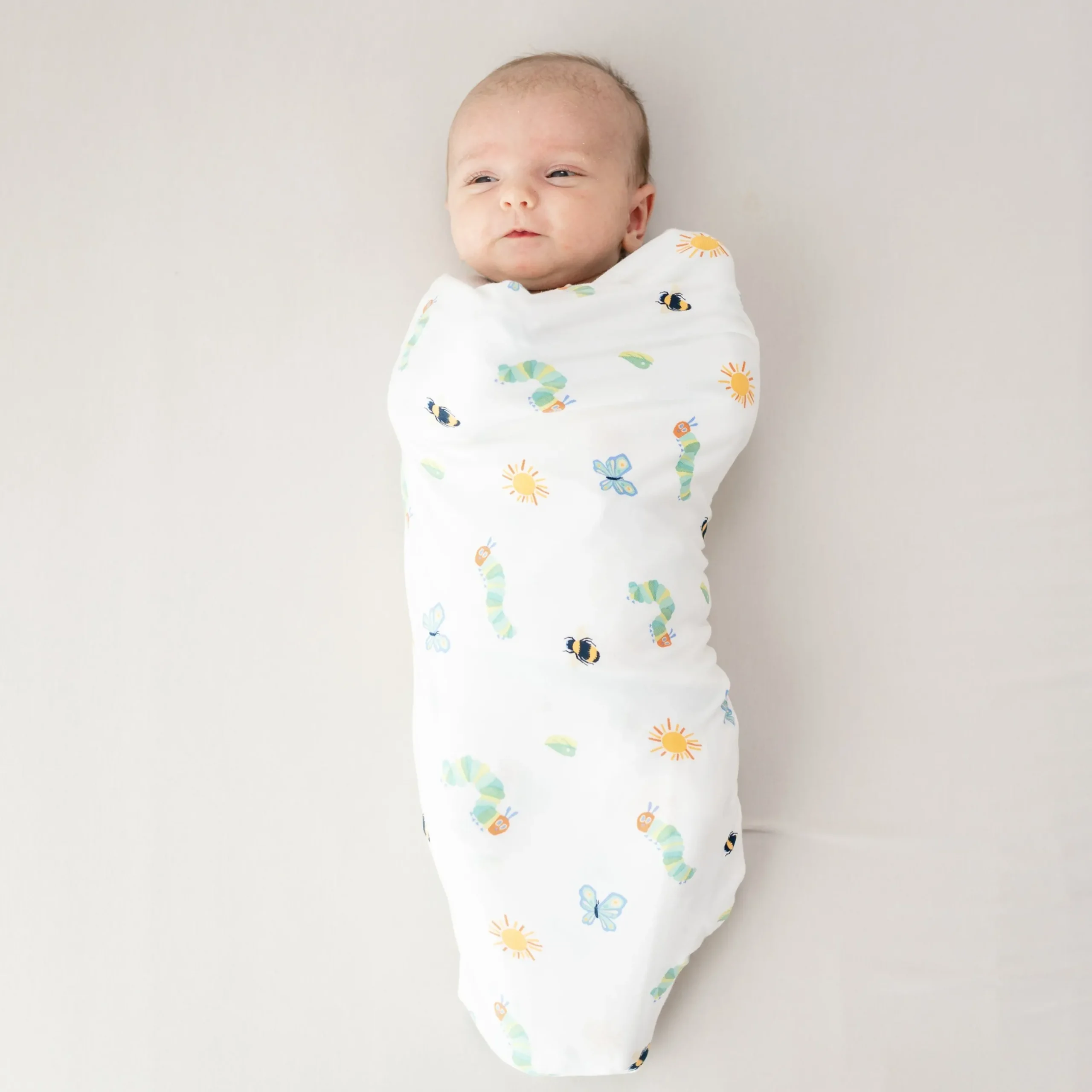Discount Kyte Baby Swaddle Blanket in The Very Hungry Caterpillar™ and Friends