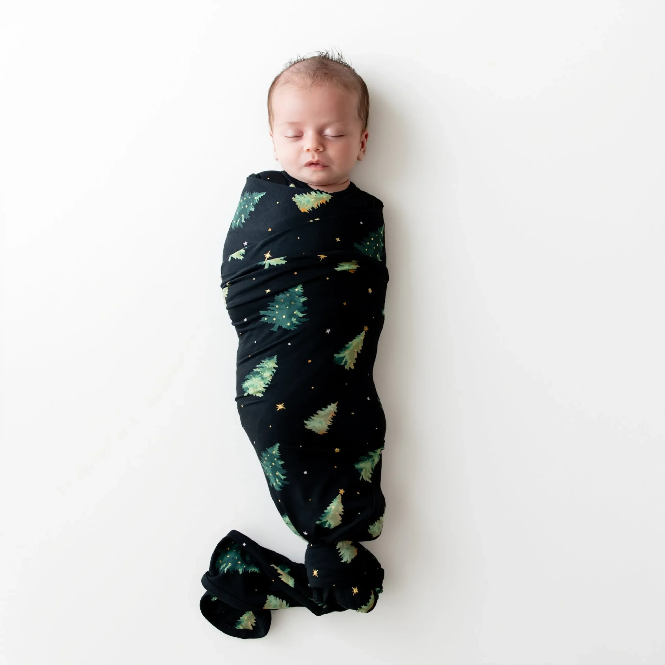 New Kyte Baby Swaddle Blanket in Twinkle Tree