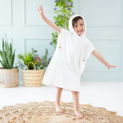 Sale Kyte Baby Swim Poncho in Cloud