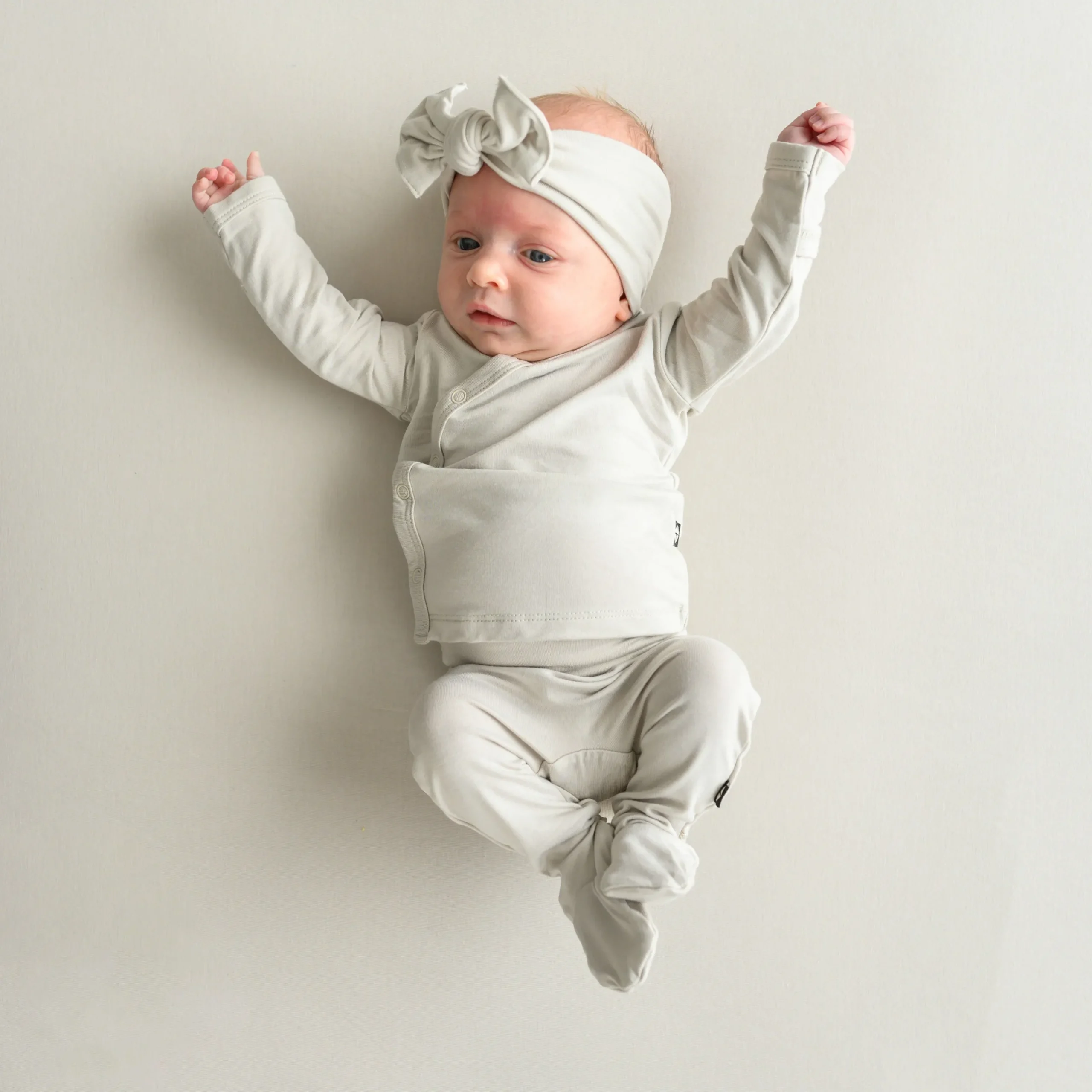 Kyte Baby Take Me Home Set with Bow in Oat