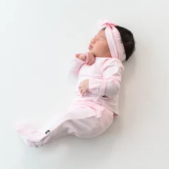 New Kyte Baby Take Me Home Set with Bow in Sakura