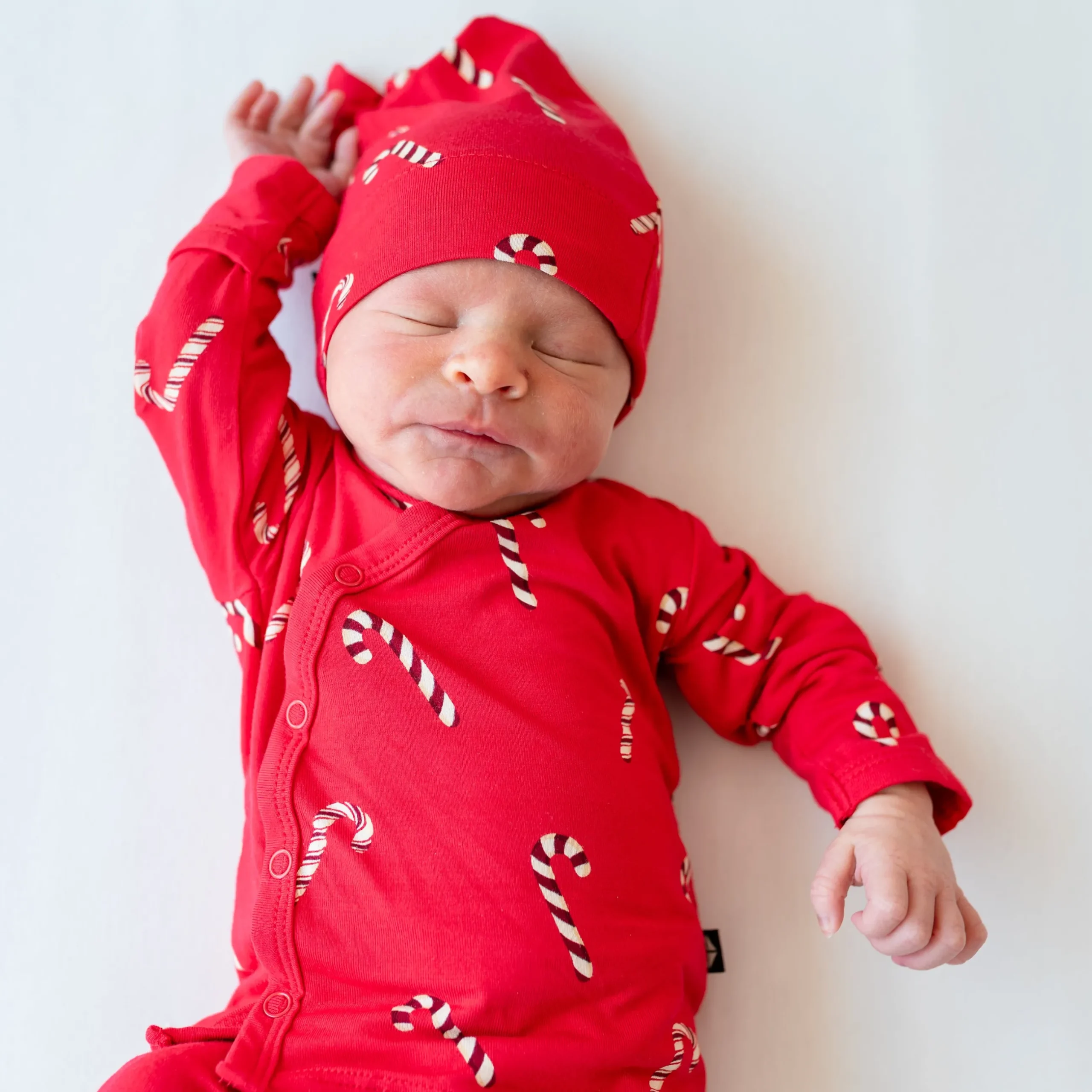Hot Kyte Baby Take Me Home Set with Cap in Candy Cane
