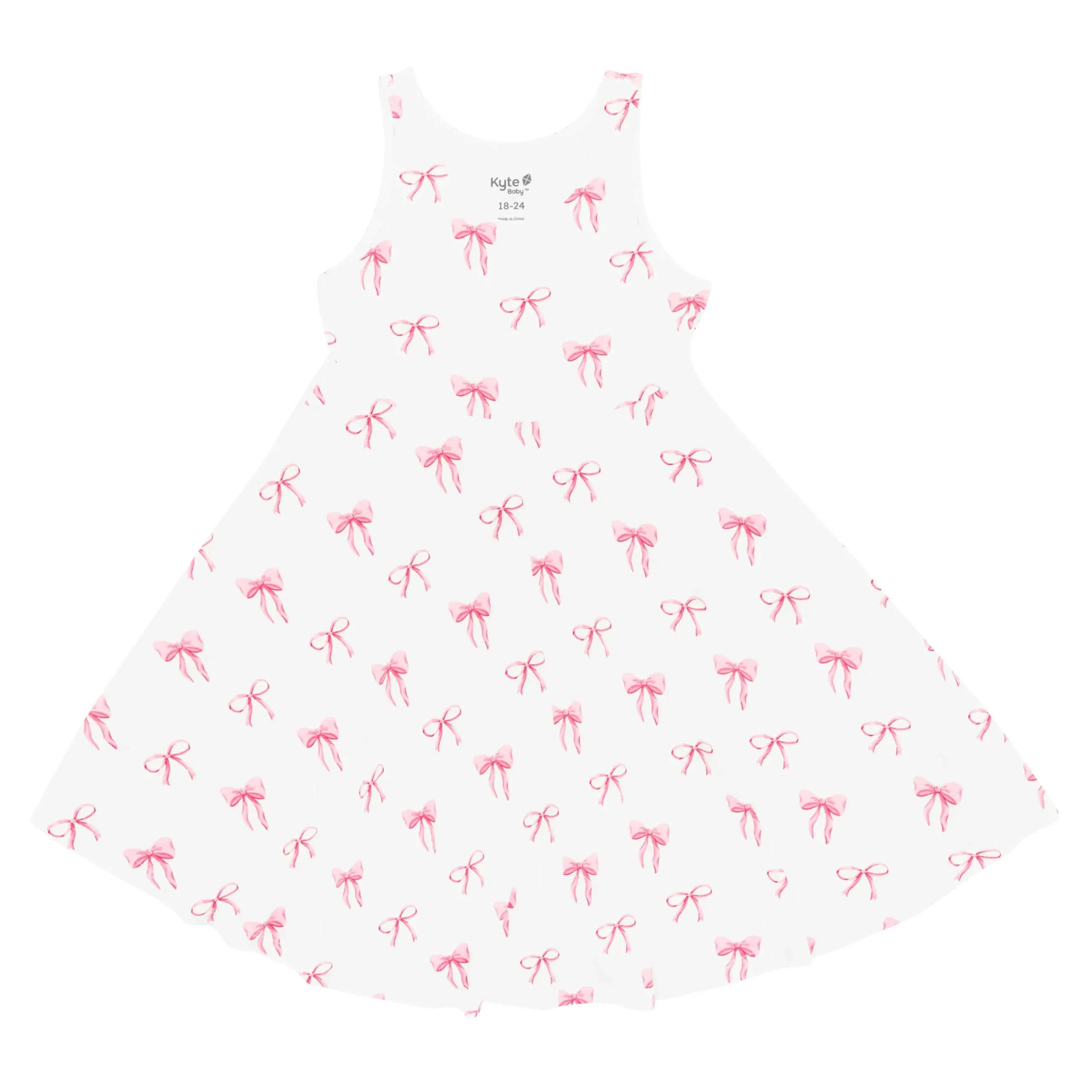Kyte Baby Tank Twirl Dress in Bow