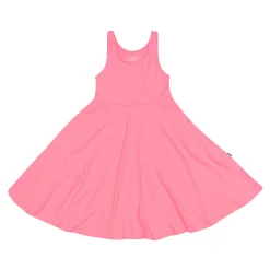 New Kyte Baby Tank Twirl Dress in Guava