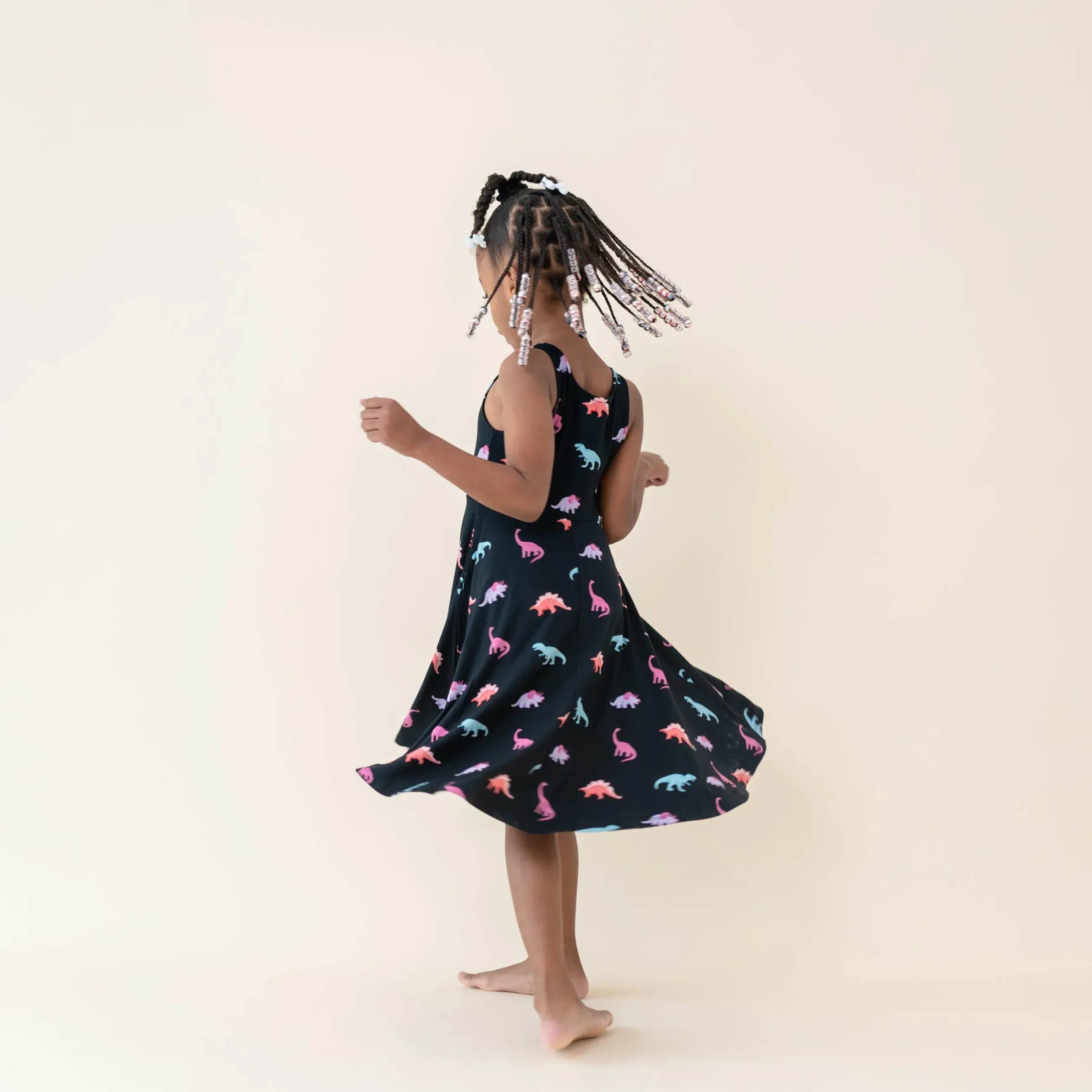 Outlet Kyte Baby Tank Twirl Dress in Midnight Roar