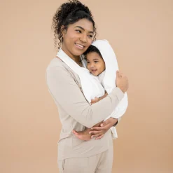 Sale Kyte Baby Terry Apron Towel in Cloud