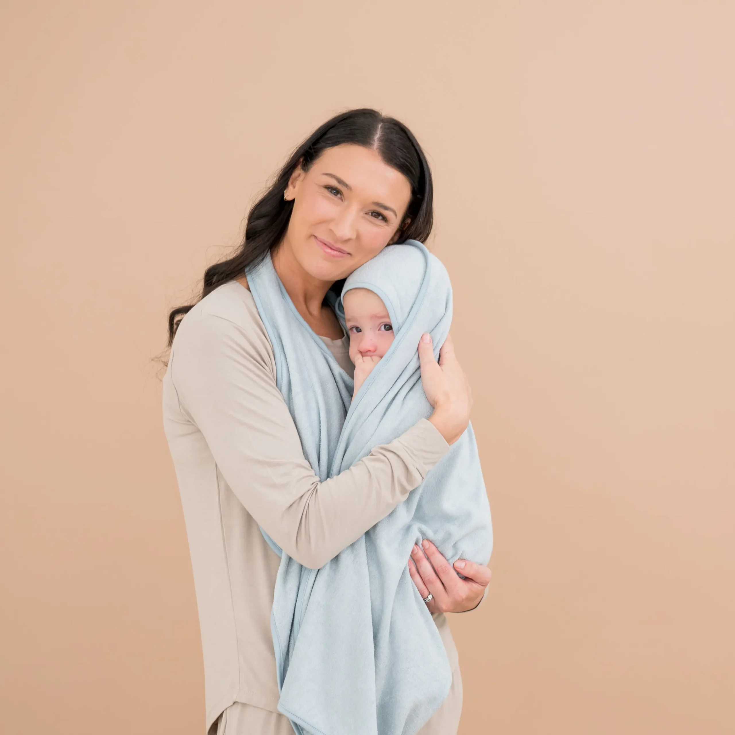 Kyte Baby Terry Apron Towel in Fog
