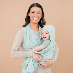 Hot Kyte Baby Terry Apron Towel in Sage