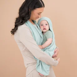 Hot Kyte Baby Terry Apron Towel in Sage