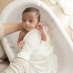 Sale Kyte Baby Terry Bath Mitt in Cloud
