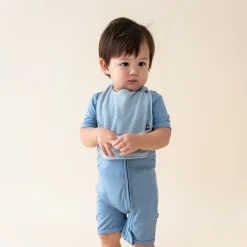 Discount Kyte Baby Terry Pocket Bib in Fog