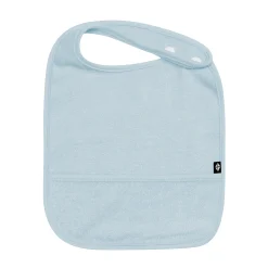 Discount Kyte Baby Terry Pocket Bib in Fog