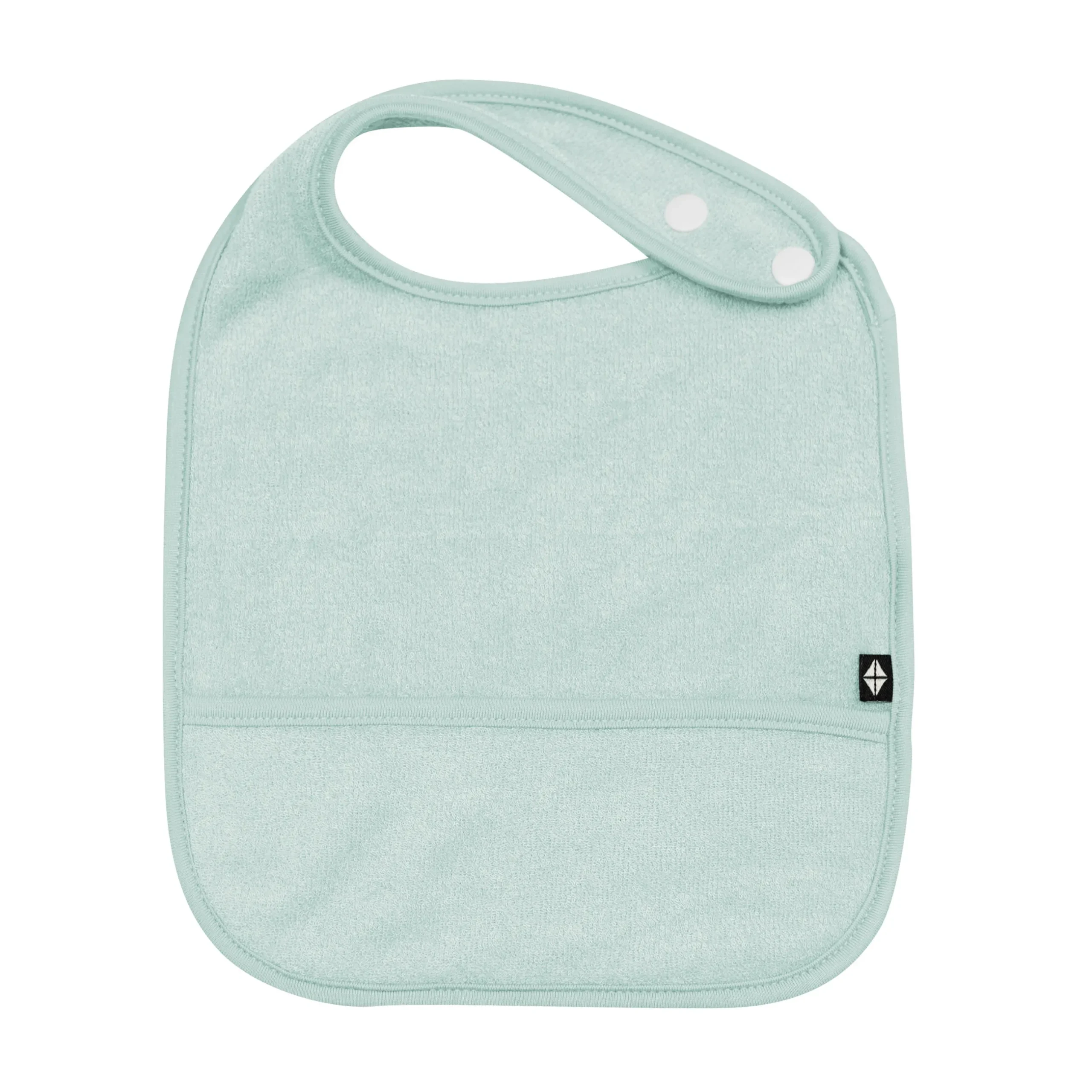 Hot Kyte Baby Terry Pocket Bib in Sage