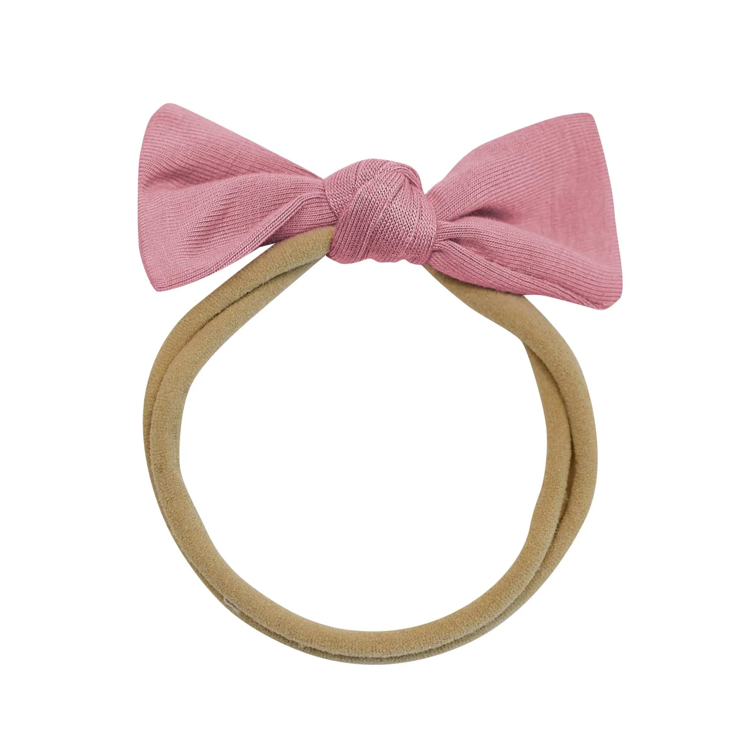 Outlet Kyte Baby Tiny Nylon Bow in Apple Blossom