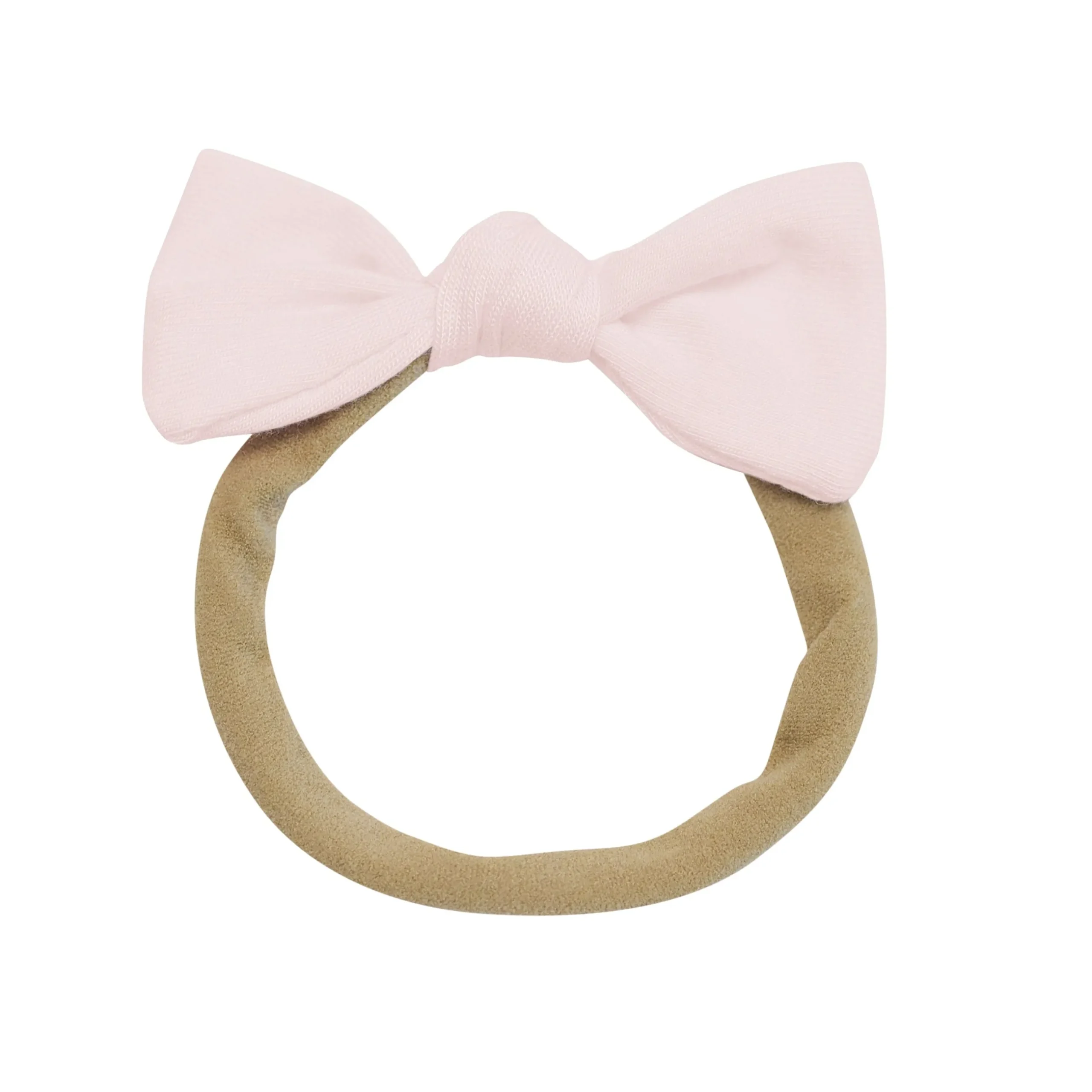 Kyte Baby Tiny Nylon Bow in Blush