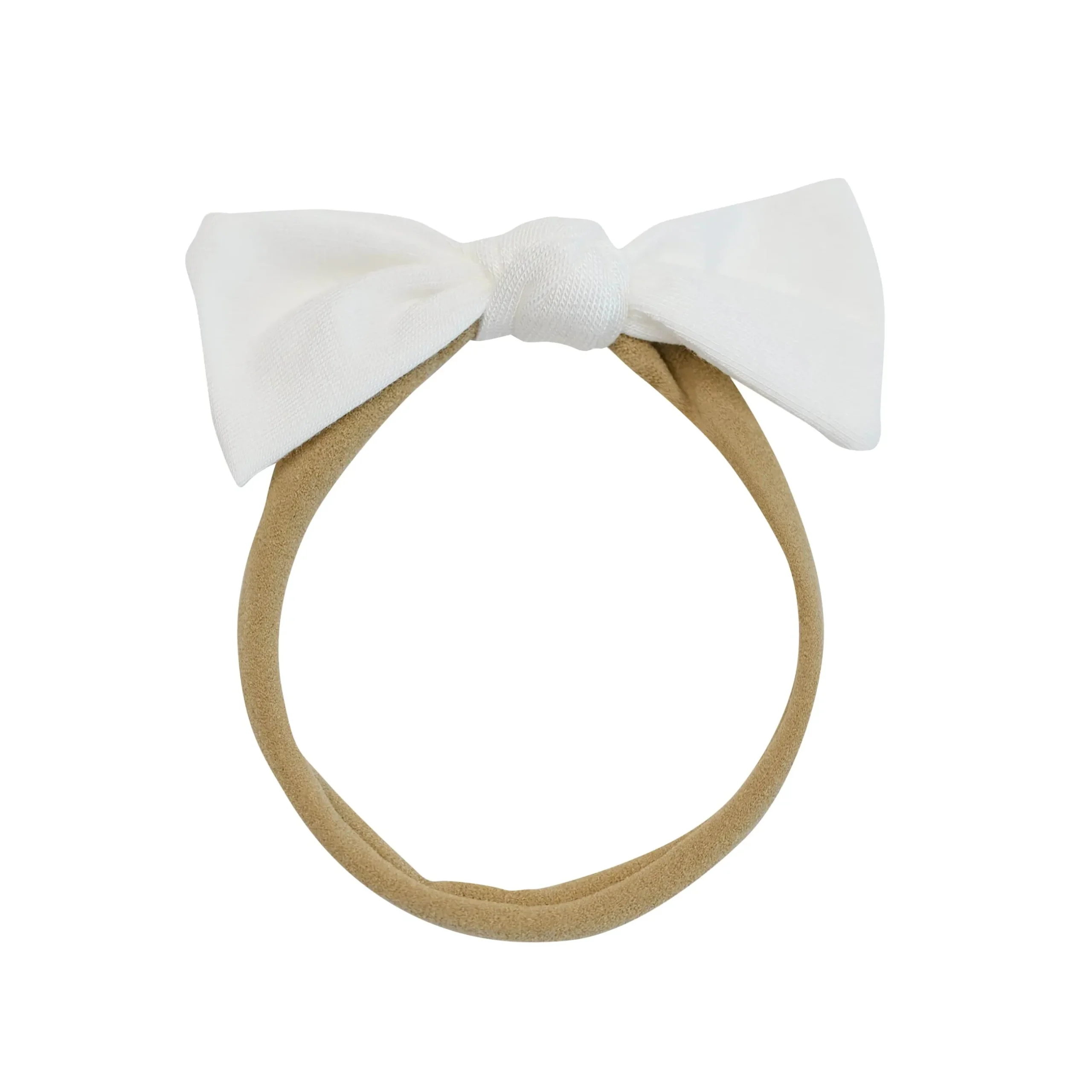 Outlet Kyte Baby Tiny Nylon Bow in Cloud