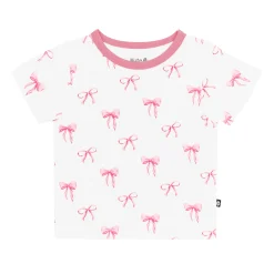 Best Kyte Baby Toddler Basic Tee in Bow