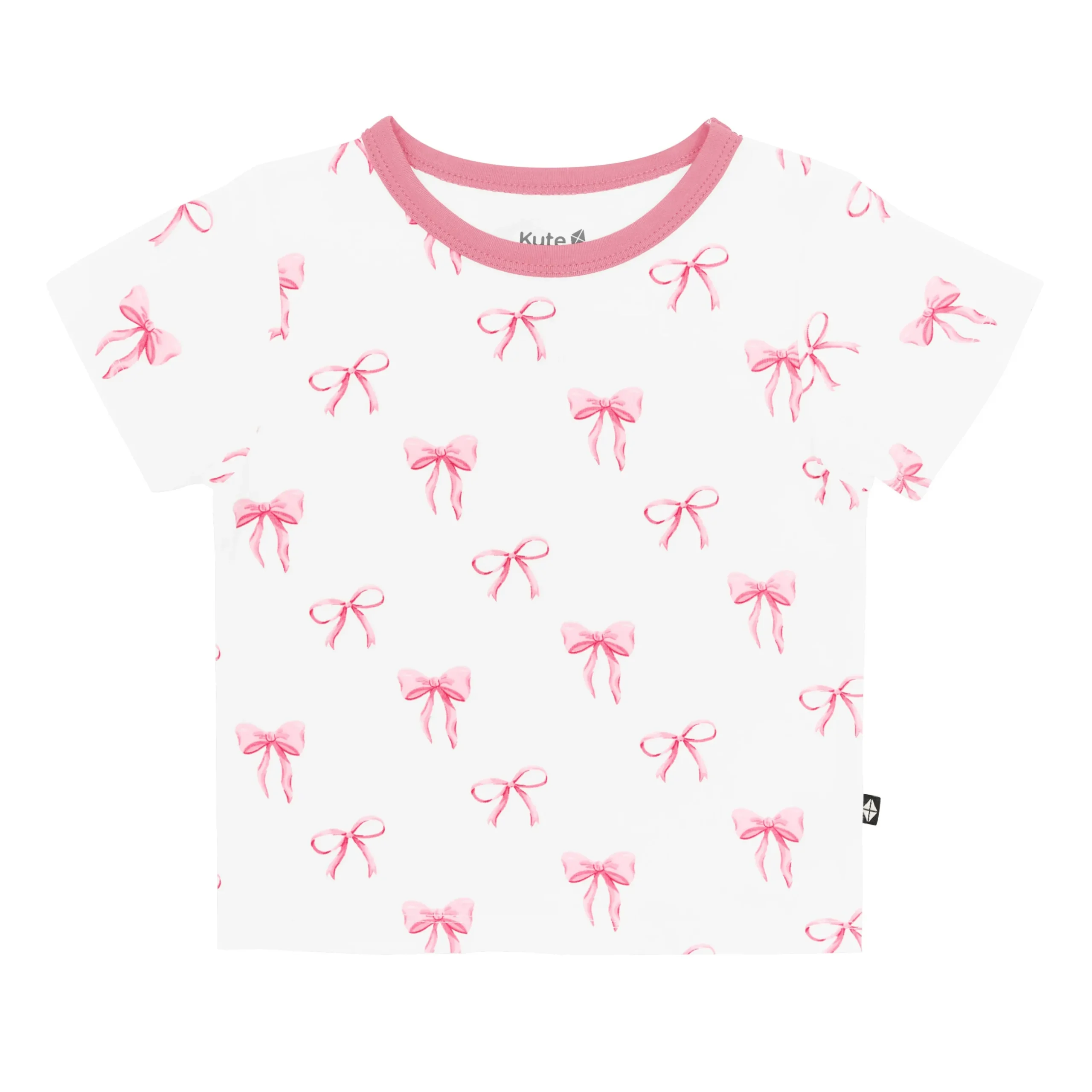 Best Kyte Baby Toddler Basic Tee in Bow
